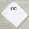 Azeeda 'Infinity Rope' Baby Hooded Towel (HT00035208)