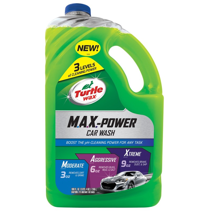 Turtle Wax 50597 Max Power Car Wash - 100 Fl