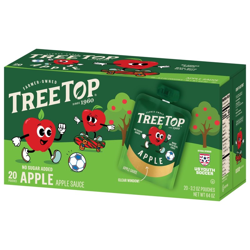 Tree Top Applesauce Pouches (3.2 Ounce (Pack of 20), Apple)