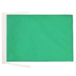 AZ FLAG Race officer green Flag 18'' x 12'' cords - Racing SMALL flags 30 x 45cm - Banner 18x12 in