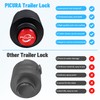 2025 Upgraded Trailer Hitch Locks Fits 2 5/16 Inch Coupler,