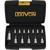 LEXIVON Torx Bit Socket Set, Premium S2 Alloy Steel |