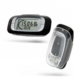3D Step Counter with Clip and Lanyard, Accurate Digital Pedometer with Large Digital Display 7 Days Memory Calorie Counter Accurately Track Steps for Men Women Adults Seniors