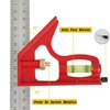 FUMETAX Escuadra de Combinación 12" Ajustable Escuadra Combinada 300 mm