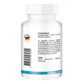 Hyaluronic Acid 300 mg – 180 Tablets – Vegan – High Dose – Bulk Pack Vitamintrend®