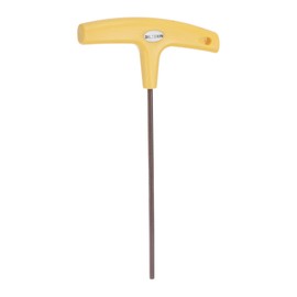 sourcing map T-Handle Wrench 1/8" SAE Long Arm Hex Key Flat End Wrenches Spanner for Automotive Household Maintenance