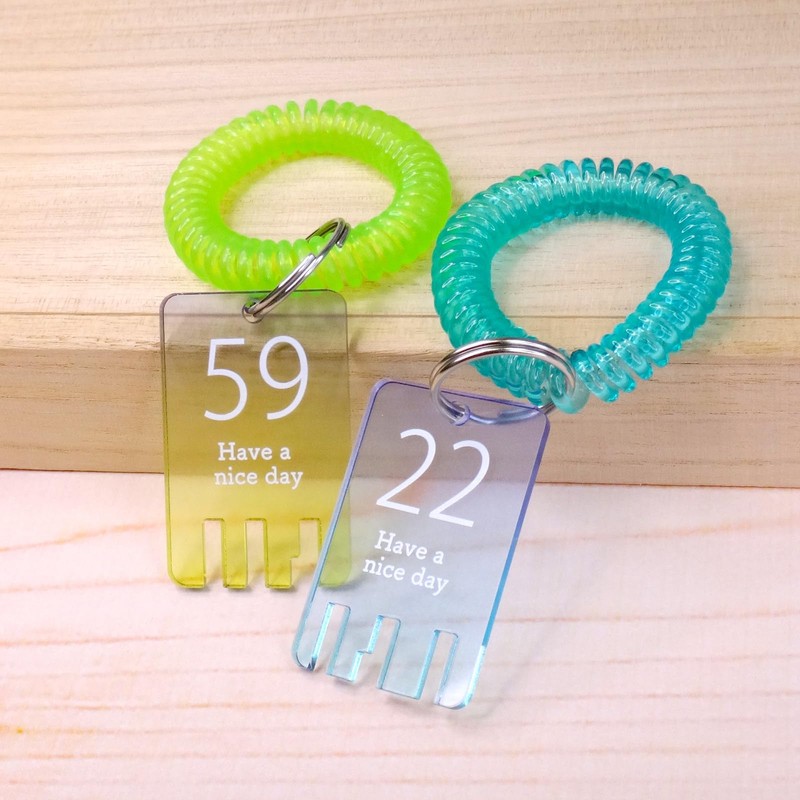 Daio Seisakusho Coil Bracelet, Set of 3, Wrist, Coil, Elasticity,