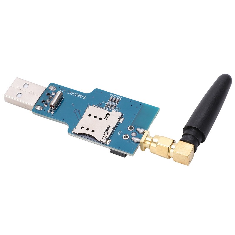 USB to GSM Serial Port Module GPRS SIM800C PCB Board