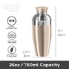 OGGI Classic Cocktail Shaker Gold Stainless - 26 oz, Stainless