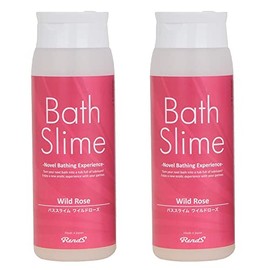 RENDS Wild Rose Bath Slime, 10.1 fl oz (300 ml), Set of 2