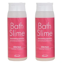 RENDS Wild Rose Bath Slime, 10.1 fl oz (300 ml), Set of 2