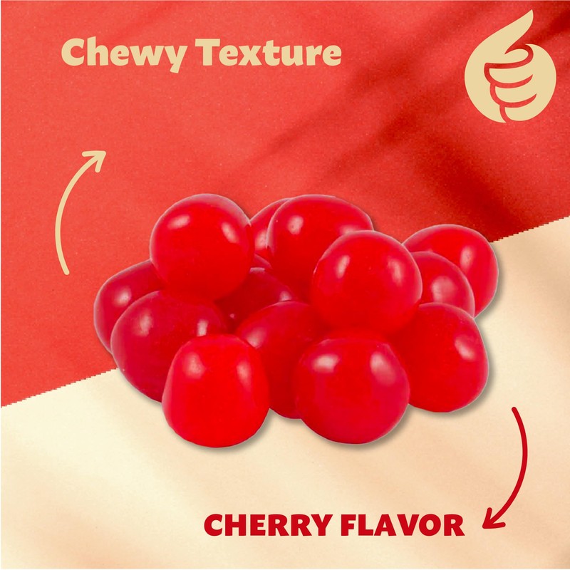 Cherry Sours | 2-Pound Pack | Chewy Sweets | Old-Fashioned