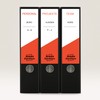 Avery Zweckform Folder spine labels 4761