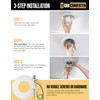 The Can Converter R1 Recessed Can Light Conversion Kit w/