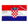 Croatia Flag 3x5 Double Sided Croatian National Flag Three Layer