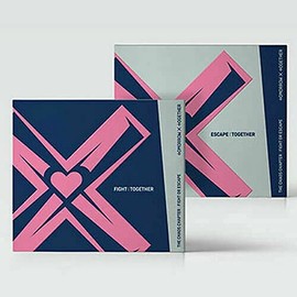 JPMJ TXT CHAOS CHAPTER :FIGHT OR ESCAPE Album [TOGETHER_Random ver.] 1ea CD+1ea Diary Post Card+44p Photo Book+1ea Card+1ea Sticker+1ea Mini Poster(On pack) +2ea Extra Photocard+2ea Premium Face Mask