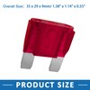 A ABSOPRO Car Red Plastic Coated Blade Type Maxi Fuse