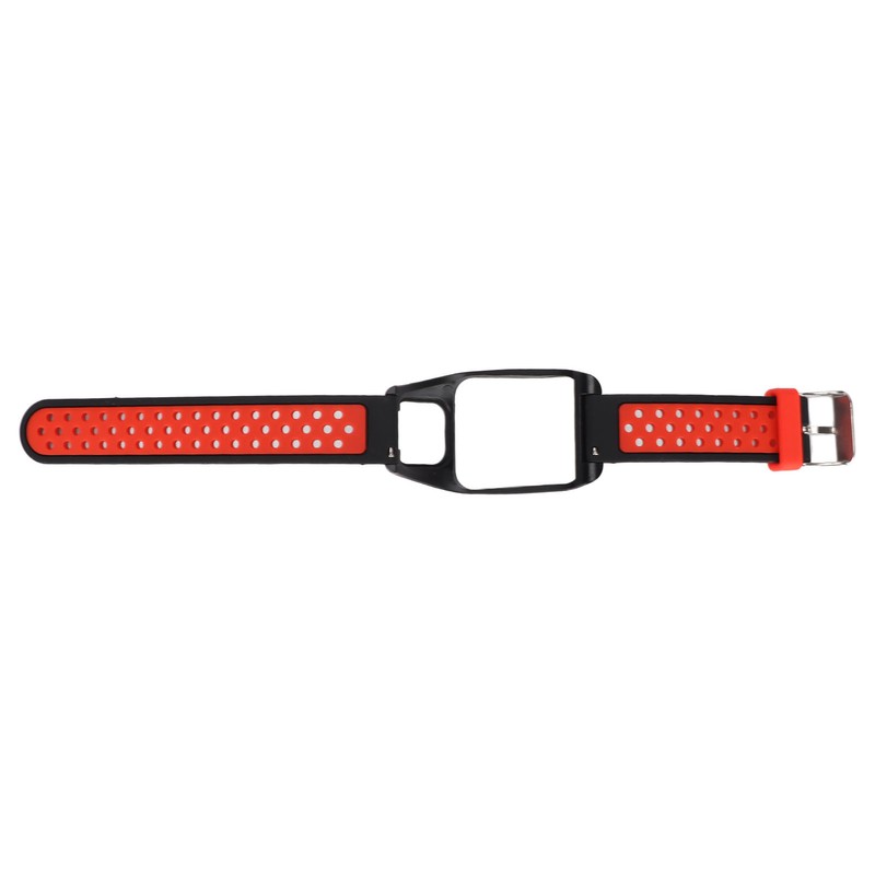 Smartwatch Band Silicone Wrist Watch Strap Dual Color with Pin
