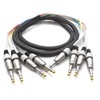 4 Channel 1/4" TRS Snake Cable - 5 Feet Long