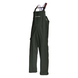 Grundns Grundens Men's Neptune Commercial Fishing Bib Pants | Waterproof, Adjustable, Green, Large
