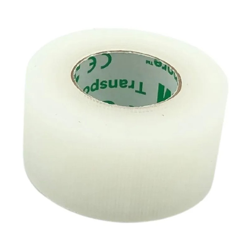 Cinta Transpore 3m 2.5 Cm 1 Pulgada Caja C/12 Rollos