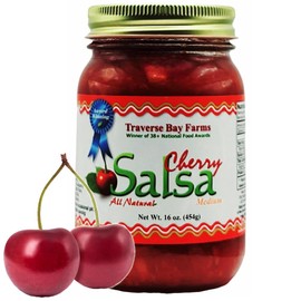 Traverse Bay Farms Nationally Award-Winning Salsa (Cherry, 1 Jar)