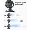 AaoLin USB Desk Fan, Table Fan with CVT Variable Speeds,