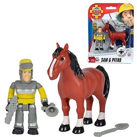 Fireman Sam - Figures Set - Animal Rescue Sam & Horse