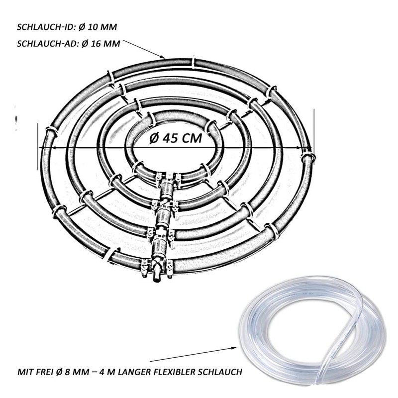 CESFRE Premium Circle Diffuser for Fish Tank, Koi Pond, Hydroponics,