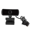 PUSOKEI 4K USB Webcam, Webcam with Microphone, 360°Rotation USB PC
