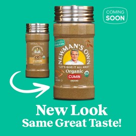 Newman's Own Organic Cumin Ground; USDA Certified Organic; Non-GMO; Kosher; 2.05 Oz Bottle