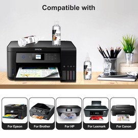 OFFICENTER Compatible Printer Cleaning Kit, Printhead Cleaning Kit for Epson, HP, Canon Inkjet Printers - 100ml