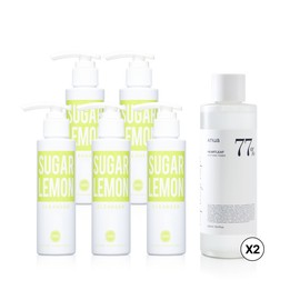 Jo Sung-ah Wonder Bath Lemon Cleanser Sugar Lemon 120ml x 5 + Anua Eoseongcho 77 Soothing Toner 250ml x 2 _B / 조성아 원더바스 레몬청 클렌저 슈가레몬 120ml 5개 + 아누아 어성초 77 수딩 토너 250ml 2개 B