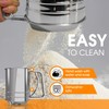 Cook Army Flour Sifter , 3 Cup Stainless Steel ,