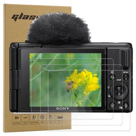 Macolink Screen Protector for Sony ZV-1 ZV-1M2 ZV-1F ZV-E10 FX3, Tempered Glass Film for Sony DSC-RX100M3/4/5/6/7 (3 Pack)