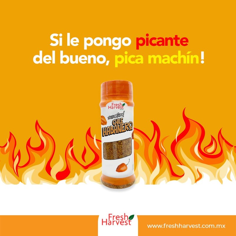 Habanero Molido 1/2 kg | Fresh Harvest