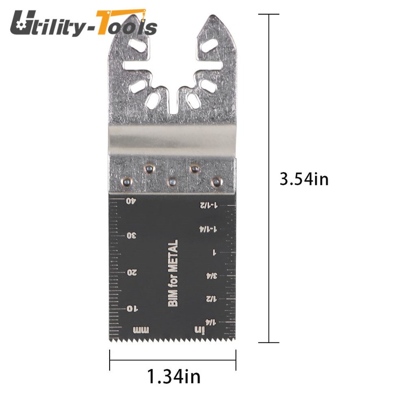 utility-tools 48 × Multitool Quick Release Saw Blades Kit Metal