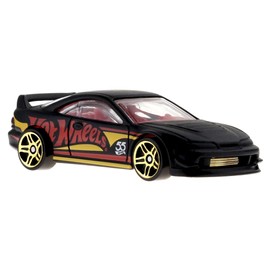 Hot Wheels Die-Cast Collectible Vehicle - 55th Anniversary Black and Gold Edition ~ Inspired by Custom '01 Acura Integra GSR Luxury Car ~ 5/6