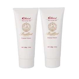 B Brilliet Bust Cream, Hip Cream, Decollete, Hyaluron, Collagen, Bust Care, Firming, 3.5 oz (100 g), 2 Bottles