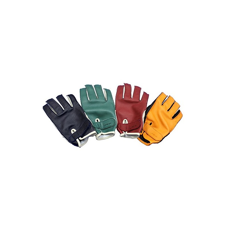 JRP BPS-Y675 Leather Motorcycle Gloves BPS-Y LTD Basic Short Gloves