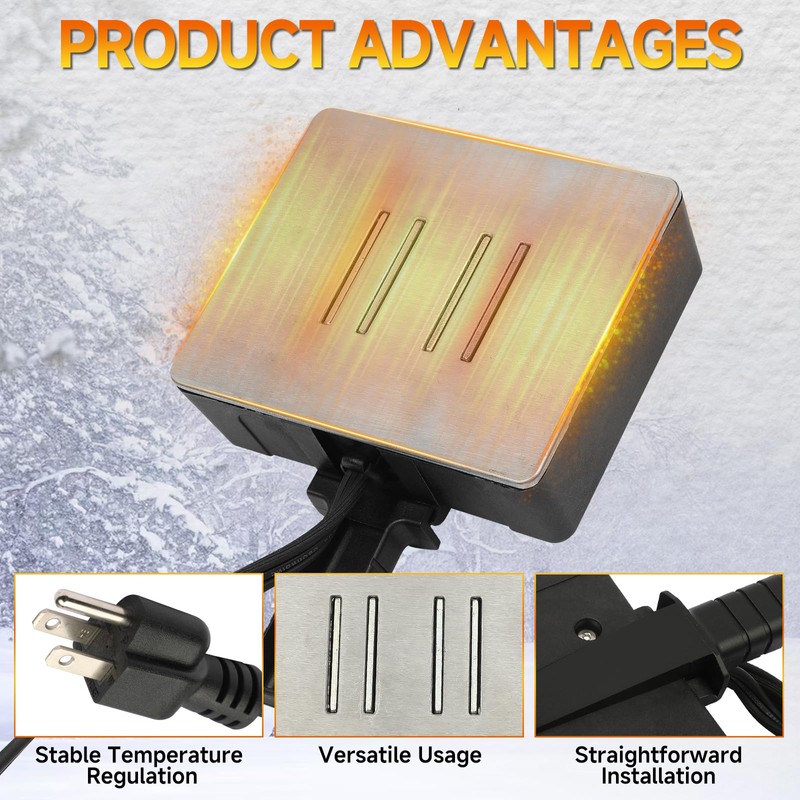 ‎1190X BBRB1190 Magnetic Engine Block Heater, 120V, 300W, compatible with