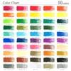 Sakura Crepas VP50A2 Crepas Large Roll, 50 Colors, 100th Anniversary