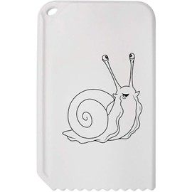 Azeeda 'Happy Snail' Plastic Ice Scraper (IC00041274)