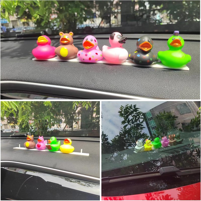 1 Duck Holder for Jeep Dashboard with Rubber and Plastic