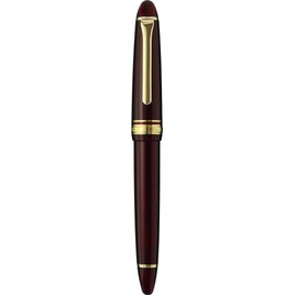 Sailor Fountain Pen, Profit Light, Gold Trim, Shining Red, Medium Point, 11-1038-430