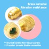 GLOXTED 2Pcs R32 R454B Brass Adapter 1/4 Inch Female to