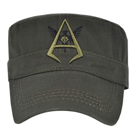 WHITE FANG CA432 Men's Military Cap, Hat, Work Cap, Camouflage, Logo, Casual, Airsoft