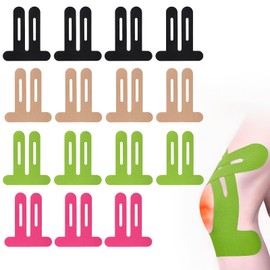 Landrain Precut Kinesiotapes Knie, Vorgeschnittener Muskelpatch-Knieschoner, Wasserfestes Physio Tape für Knieschmerzen, Kinesiologie Tape für den Knieschutz beim Sport