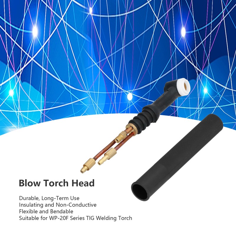 Welding Torch Head Flexible WaterCooled DC 200 Amps Blow Torch