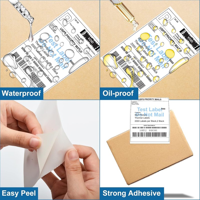 9527 Product 4 x 6 Thermal Labels - Pack of